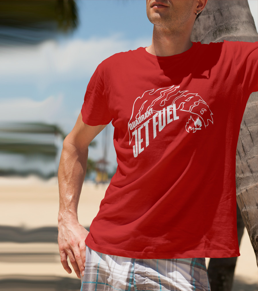 Quadrant Jet Fuel Flame T-Shirt
