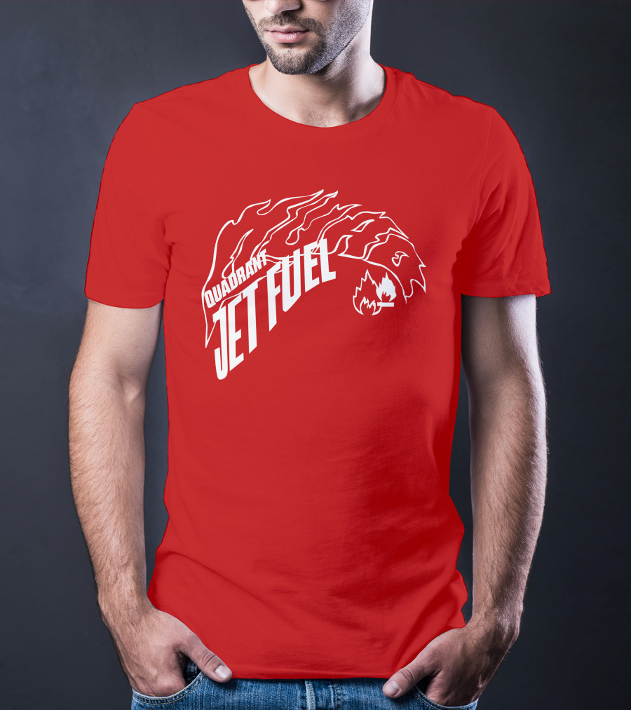 Quadrant Jet Fuel Flame T-Shirt