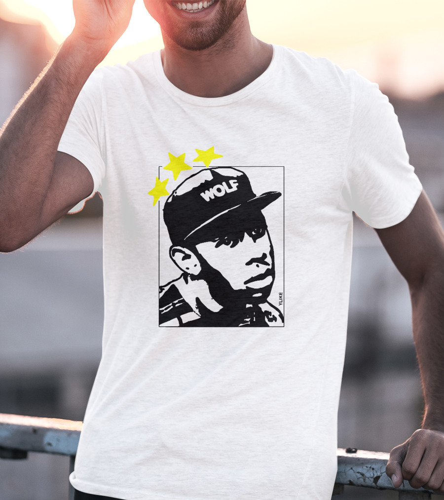 I <3 TYLER WOLF Hat Yellow Stars T-Shirt