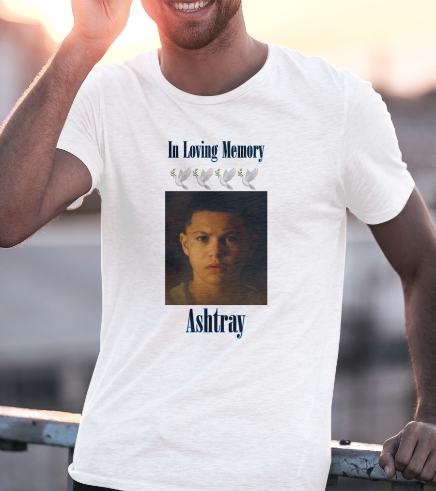 In Loving Memory Ashtray Stevenson Jean Doves T-Shirt