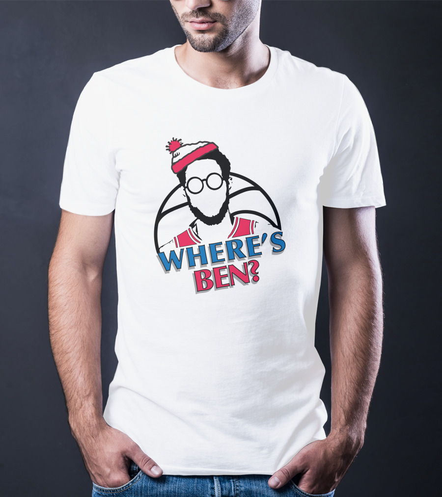 WHERE'S BEN Basketball Search Adventure T-Shirt