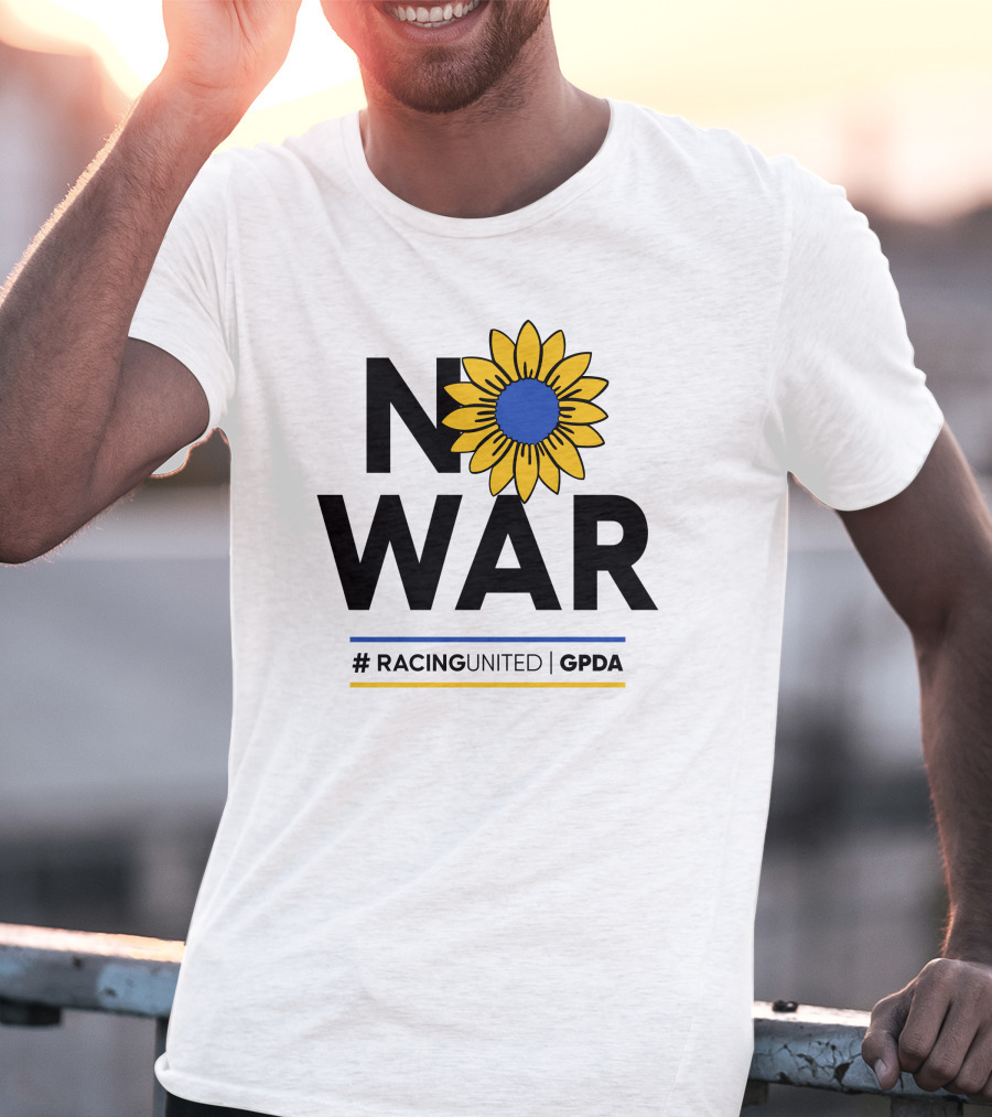 No War Racing United GPDA Lance Stroll Sunflower T-Shirt