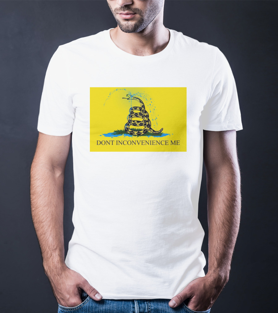 Jojofromjerz Don't Inconvenience Me Gadsden Flag T-Shirt