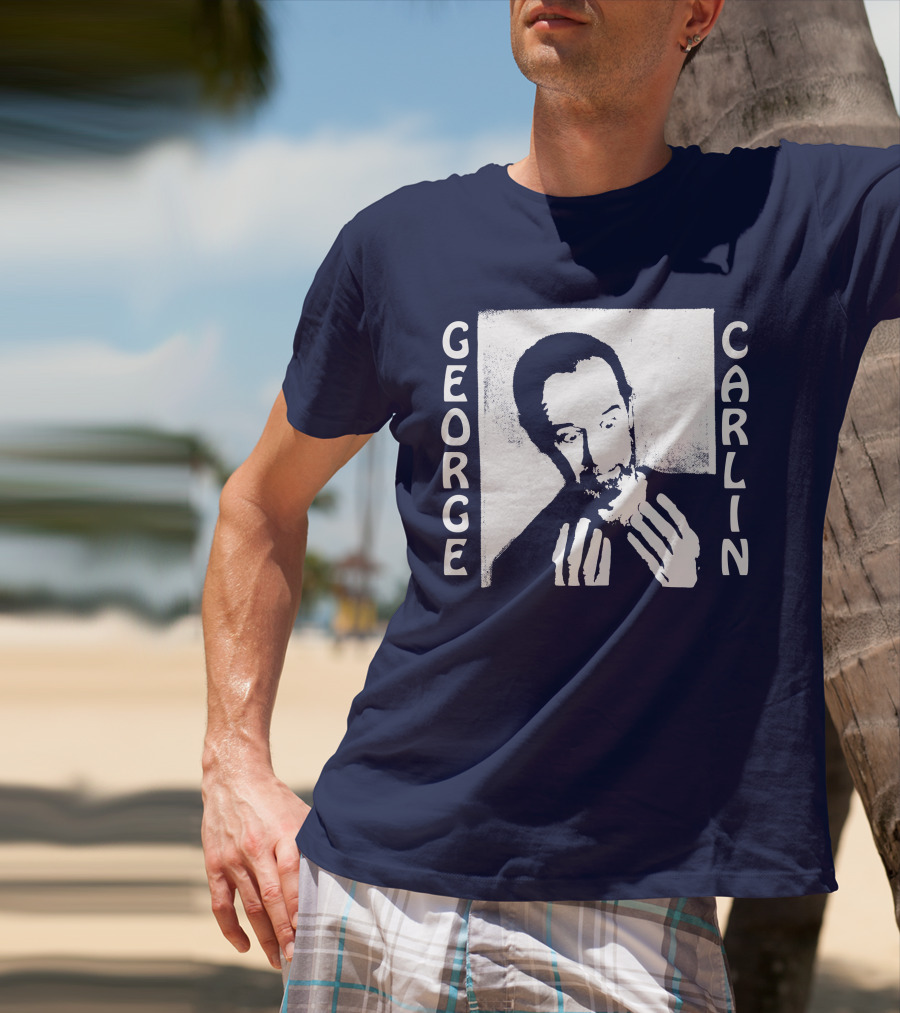 Wyco Vintage Shop Channing Tatum George Carlin It Only Hurts When I Think T-Shirt