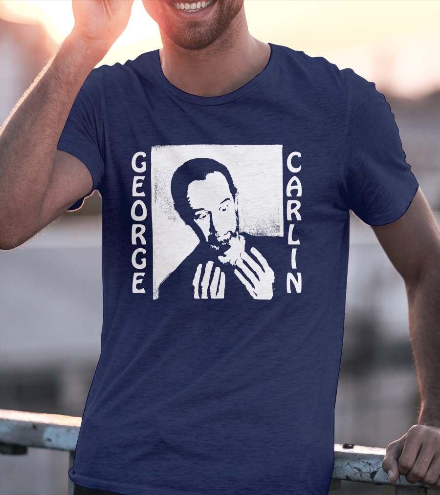 Wyco Vintage Shop Channing Tatum George Carlin It Only Hurts When I Think T-Shirt