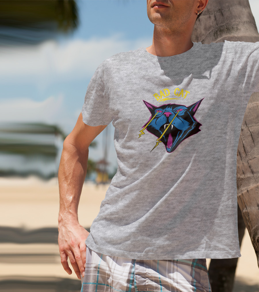 Nea's Karlsson Bad Cat Lightning Eyes T-Shirt