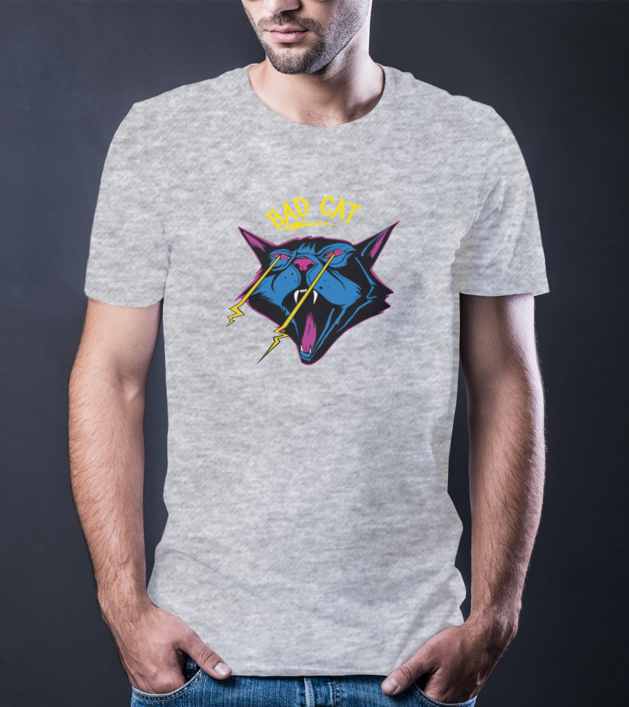 Nea's Karlsson Bad Cat Lightning Eyes T-Shirt