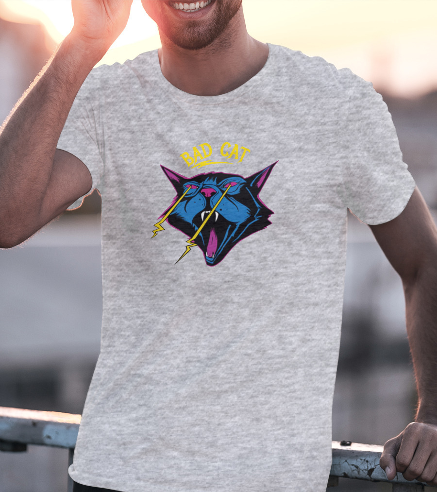 Nea's Karlsson Bad Cat Lightning Eyes T-Shirt