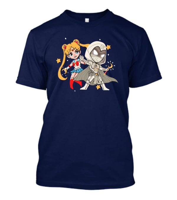 Gabi Sailor Moon Knight Yamineftis Crossover Fusion T-Shirt