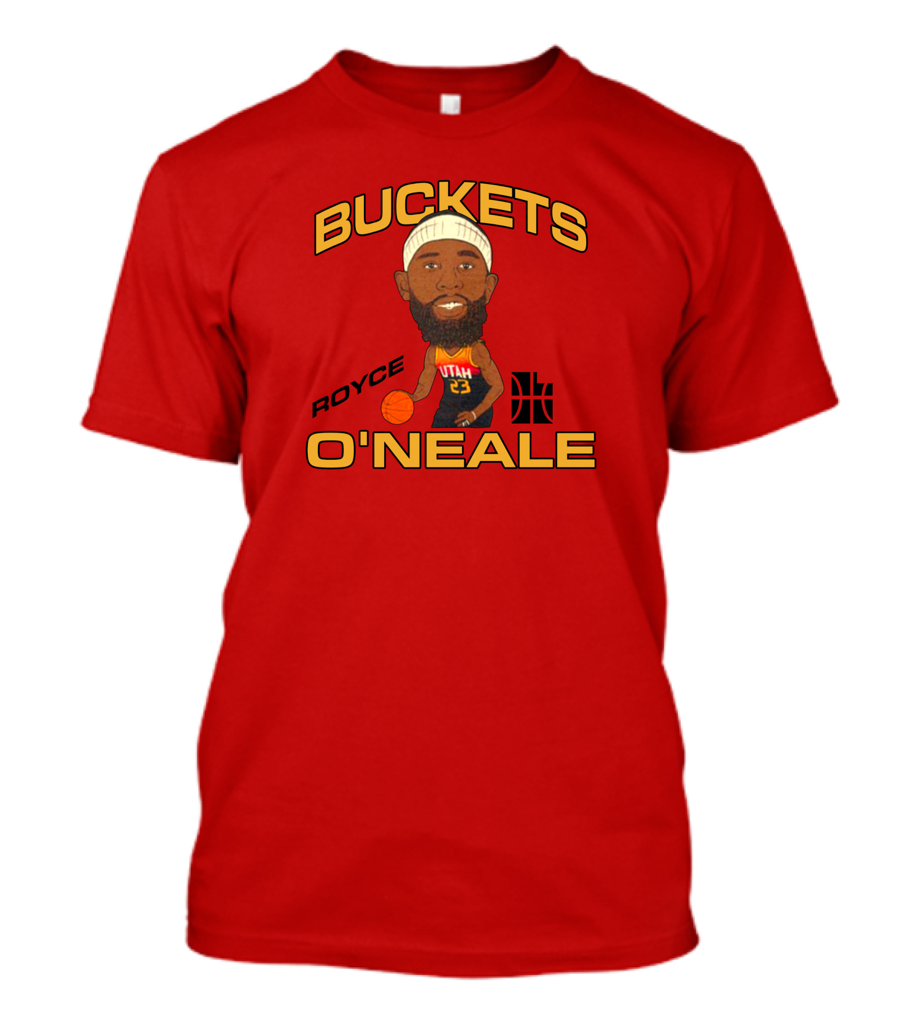 Jazzteam Royce O'Neale Buckets Utah Basketball T-Shirt