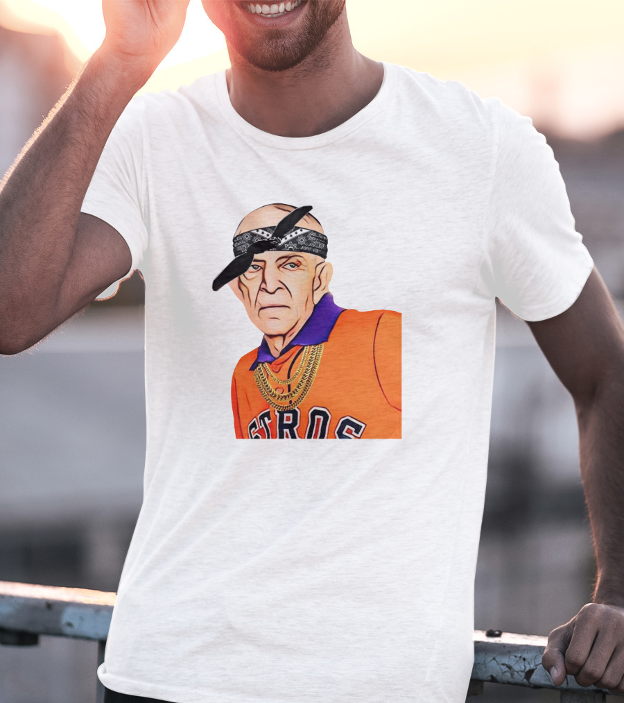 Mattress Mack Astros Bandana Chains T-Shirt