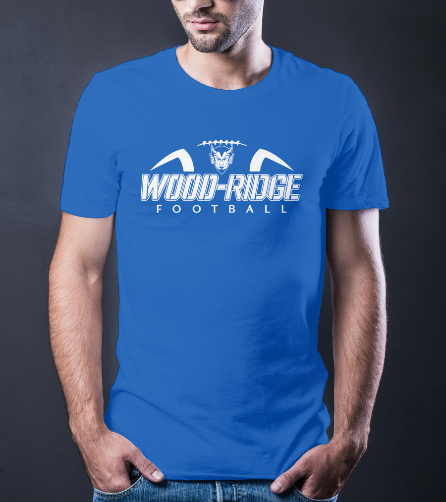 Wood-Ridge Football Blue Devils Team T-Shirt