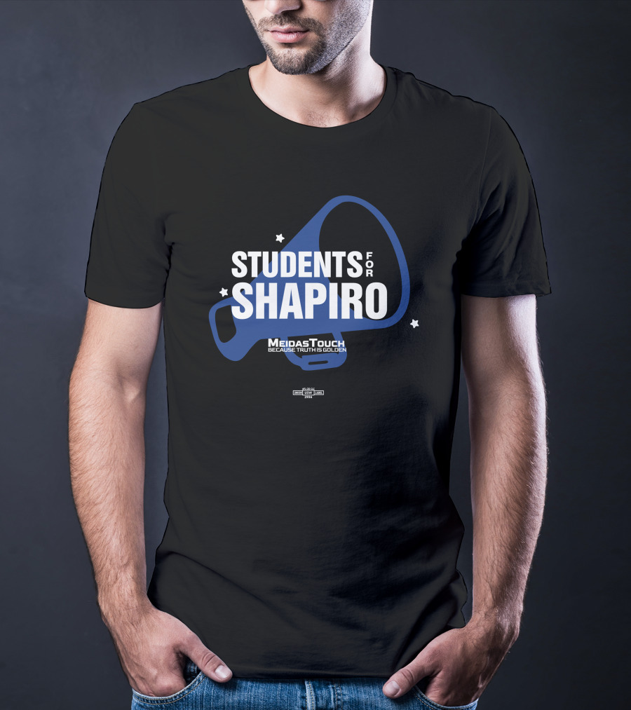 Students For Shapiro MeidasTouch Because Truth Is Golden T-Shirt