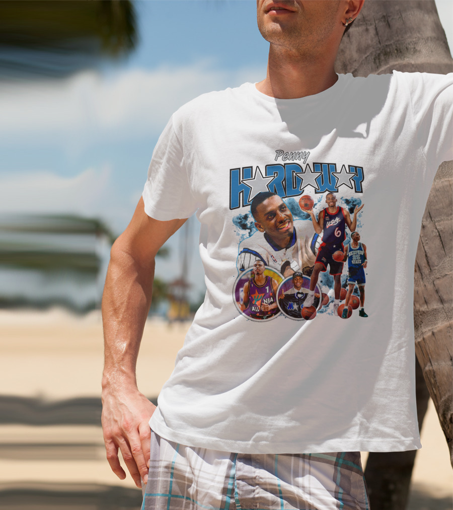 Penny Hardaway Sparkboyzco Merch NBA USA Basketball Memphis State T-Shirt