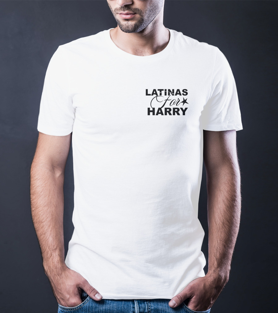 Latinas For Harry Star T-Shirt