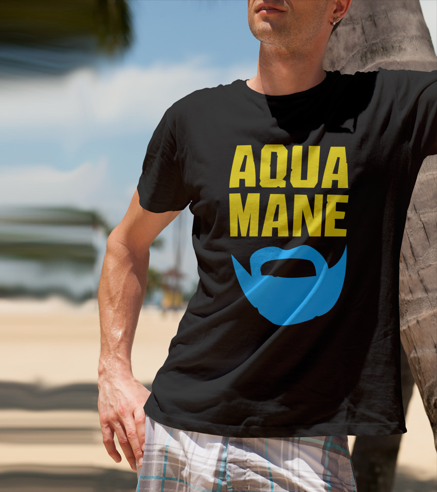 Memphis Grizzlies Aqua Mane Beard T-Shirt