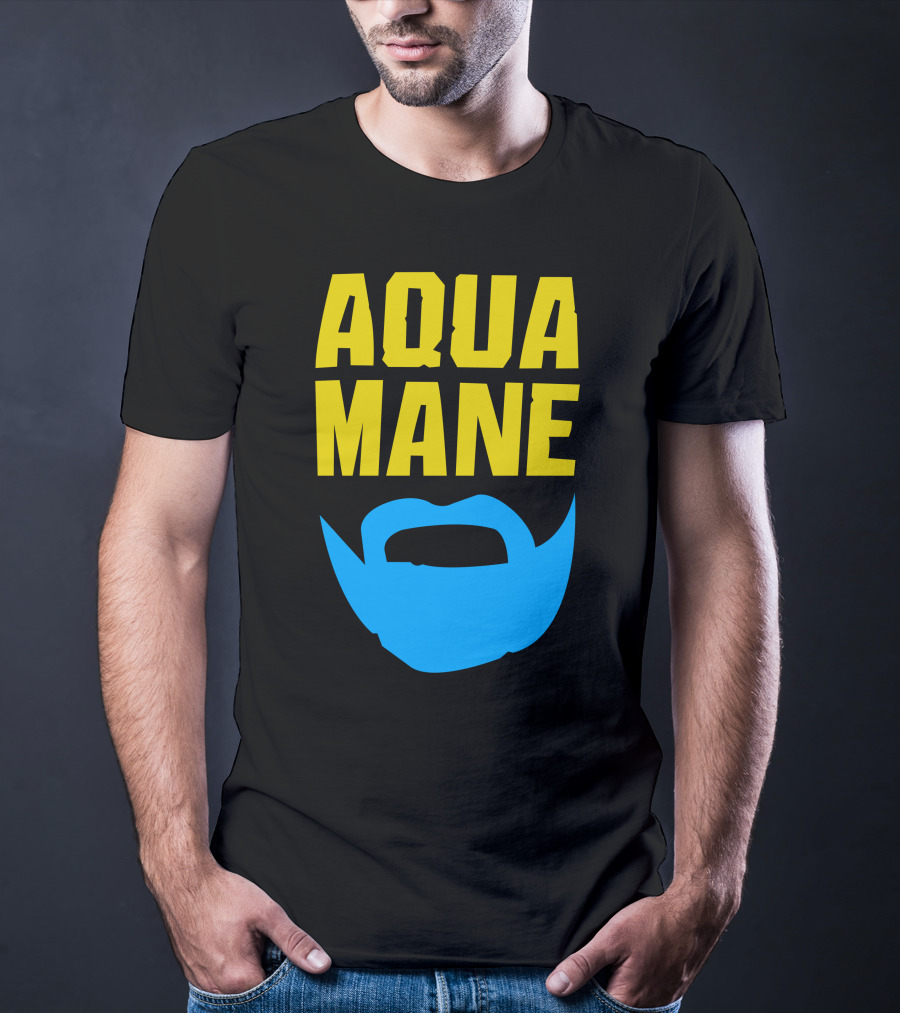 Memphis Grizzlies Aqua Mane Beard T-Shirt
