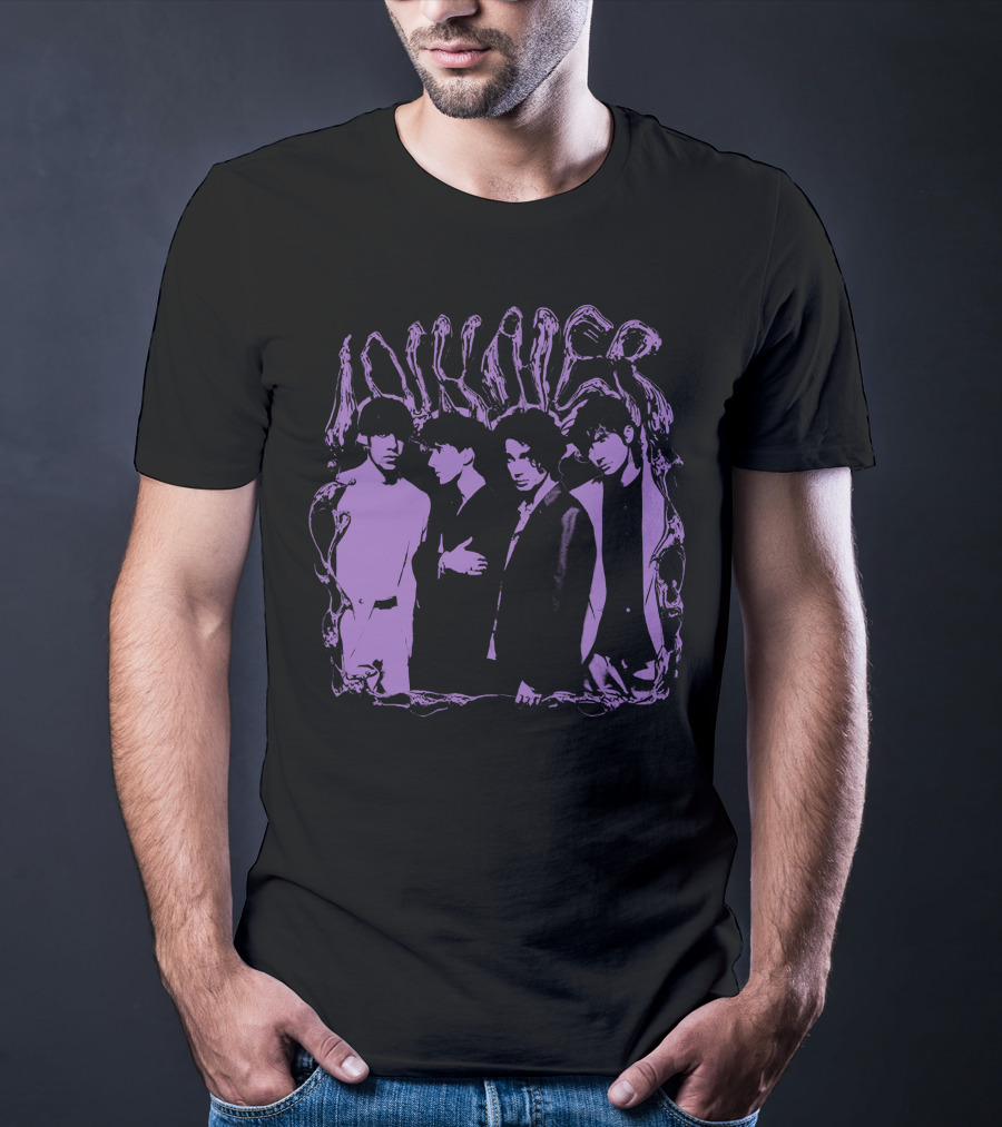 Inhaler Band Purple Photo T-Shirt