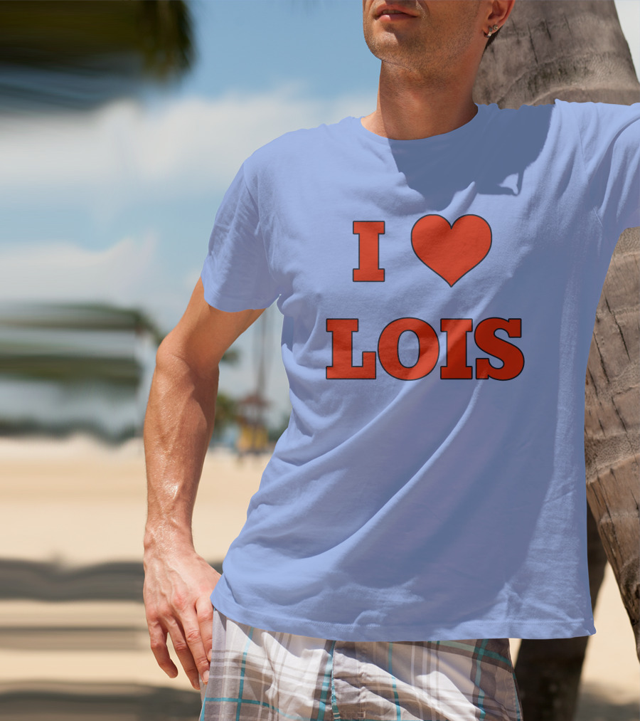 Peter Griffin I Love Lois Heart T-Shirt