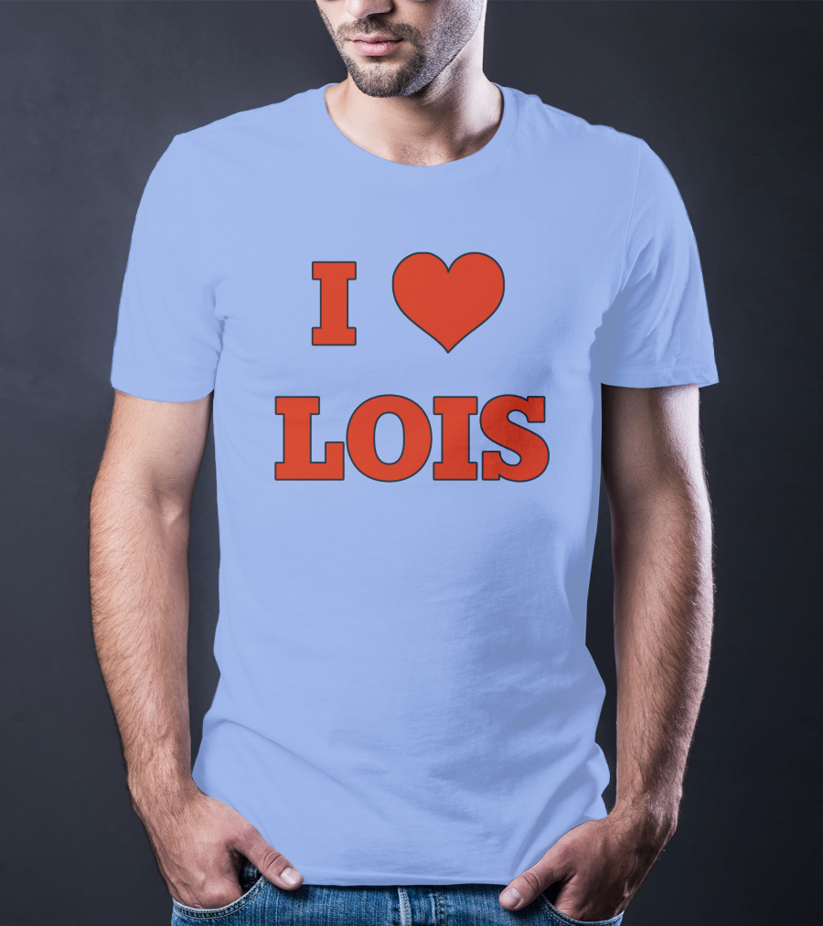Peter Griffin I Love Lois Heart T-Shirt