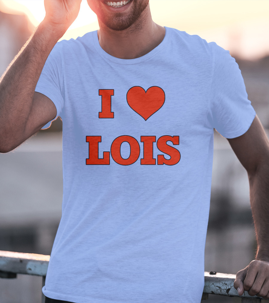 Peter Griffin I Love Lois Heart T-Shirt