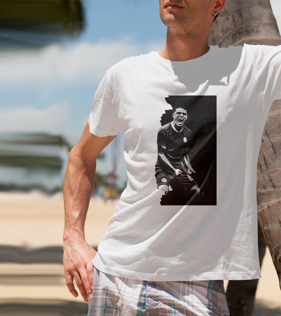 O Monstro Soccer Celebration Iconic Athlete Performance T-Shirt