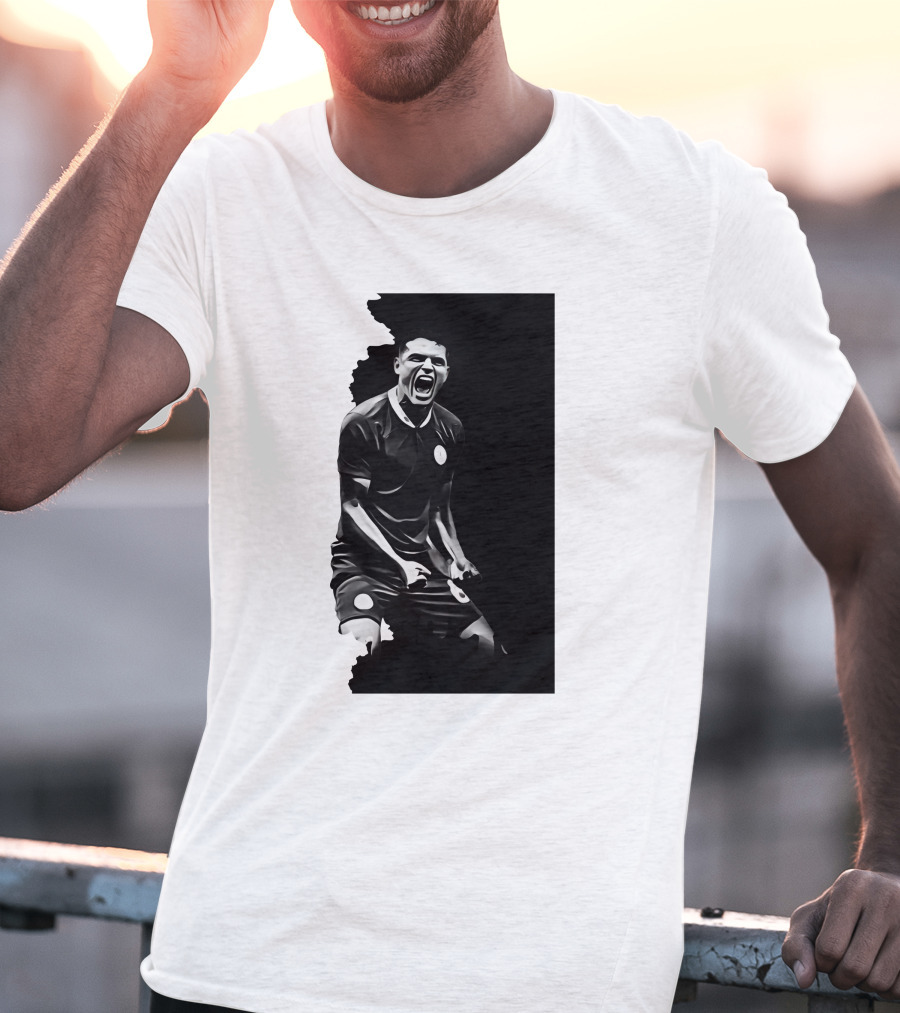 O Monstro Soccer Celebration Iconic Athlete Performance T-Shirt