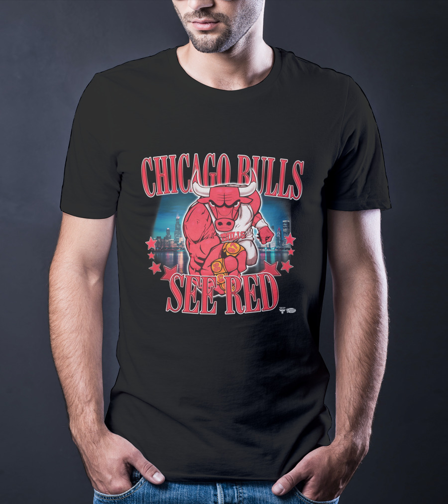 Vintage Chicago Bulls See Red 2Xtremebounce Javonte Green T-Shirt
