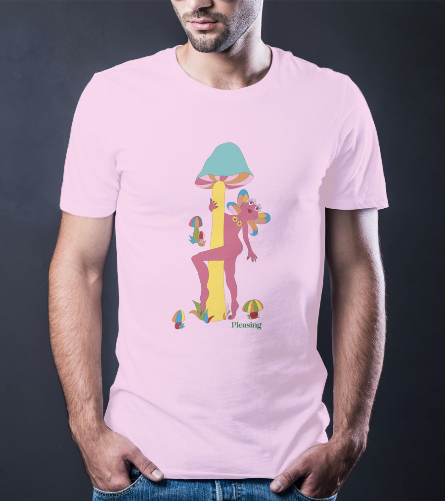 Pleasing Shroom Bloom Fairy With Mushrooms T-Shirt
