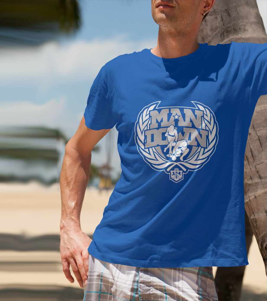 Man Down Team Spence Boxing Laurel Crest T-Shirt