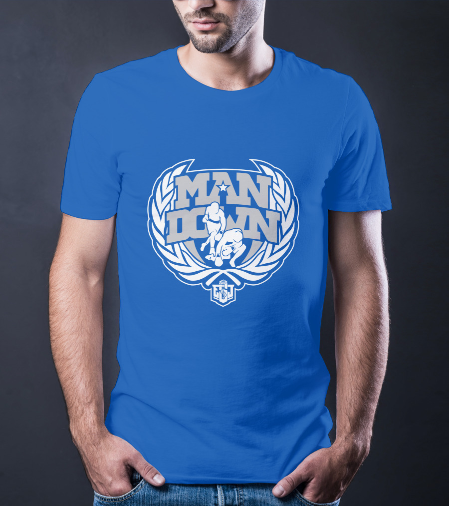 Man Down Team Spence Boxing Laurel Crest T-Shirt