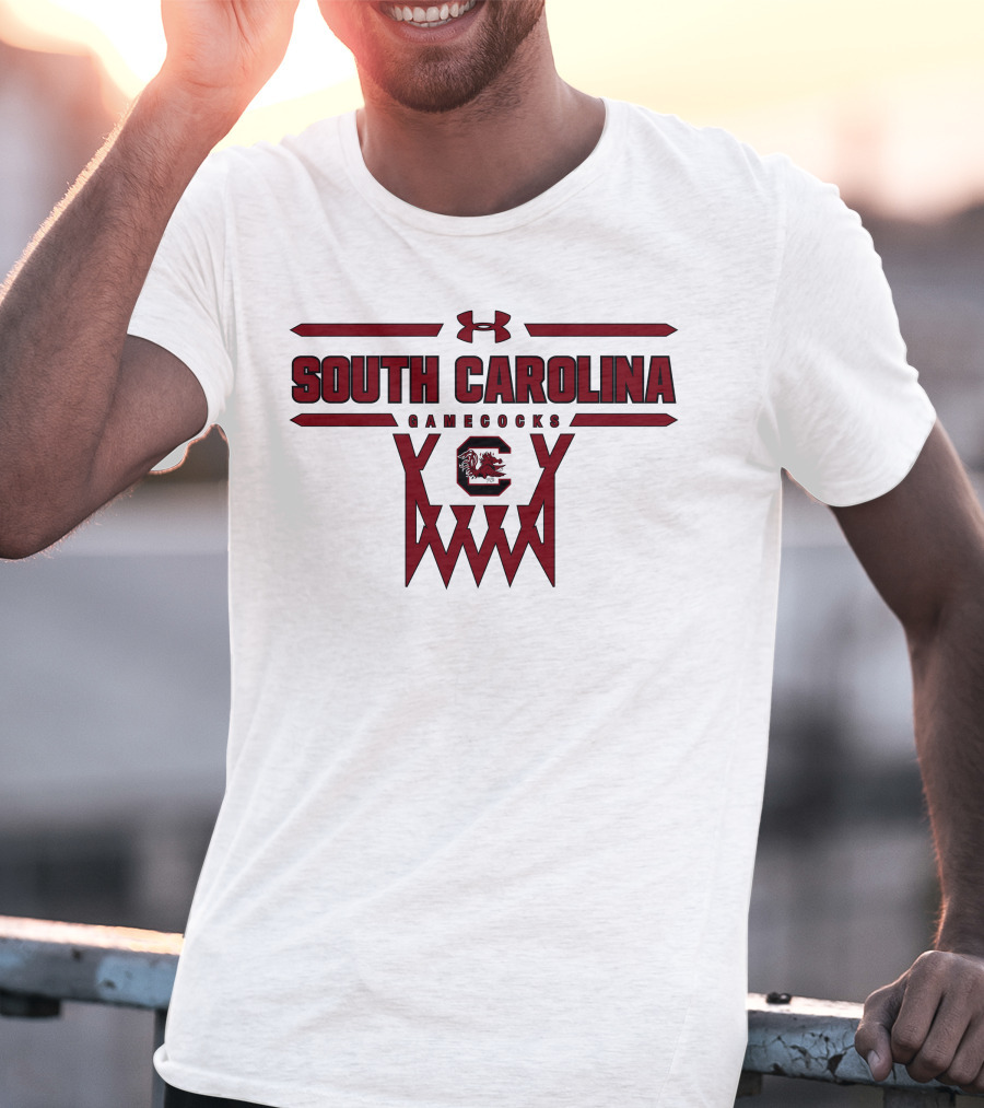 South Carolina Gamecocks Under Armour Basketball T-Shirt