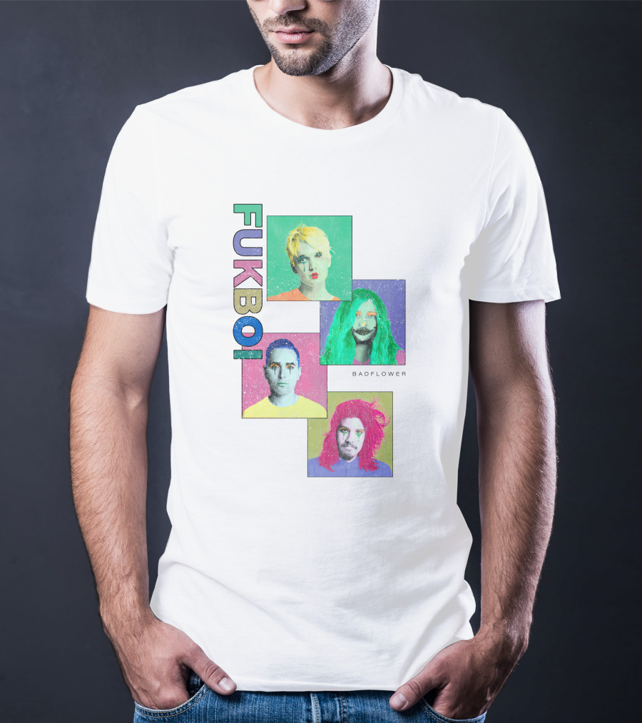 Badflower Fukboi Colorful Portraits T-Shirt