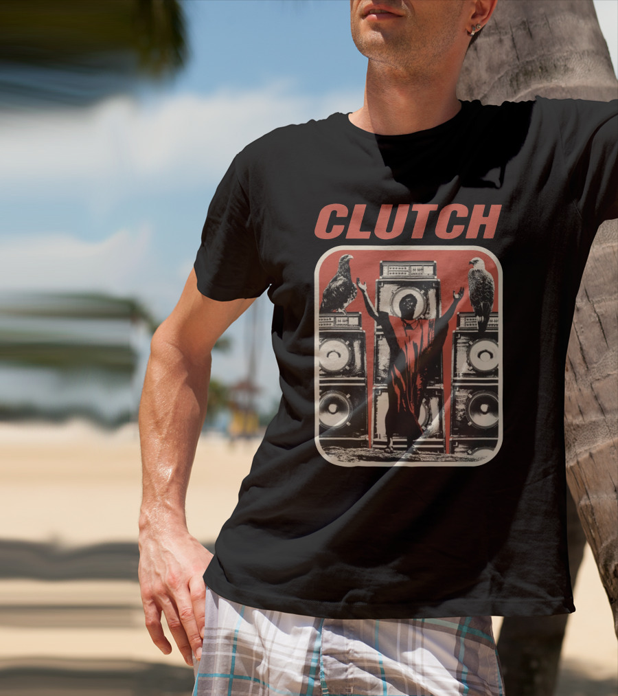 CLUTCH Amplified Avian Icons Scene T-Shirt