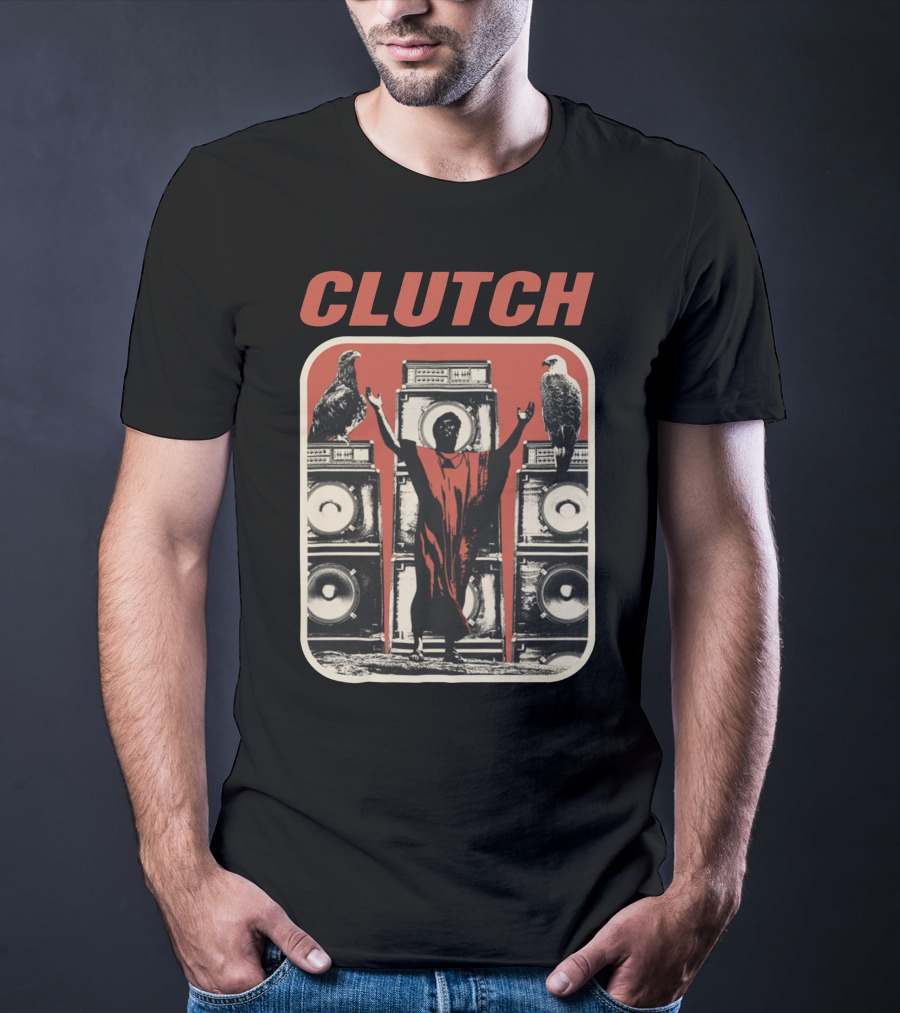 CLUTCH Amplified Avian Icons Scene T-Shirt