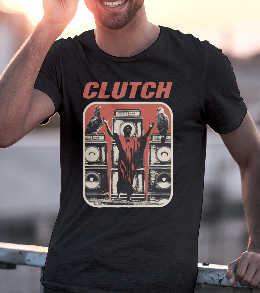 CLUTCH Amplified Avian Icons Scene T-Shirt