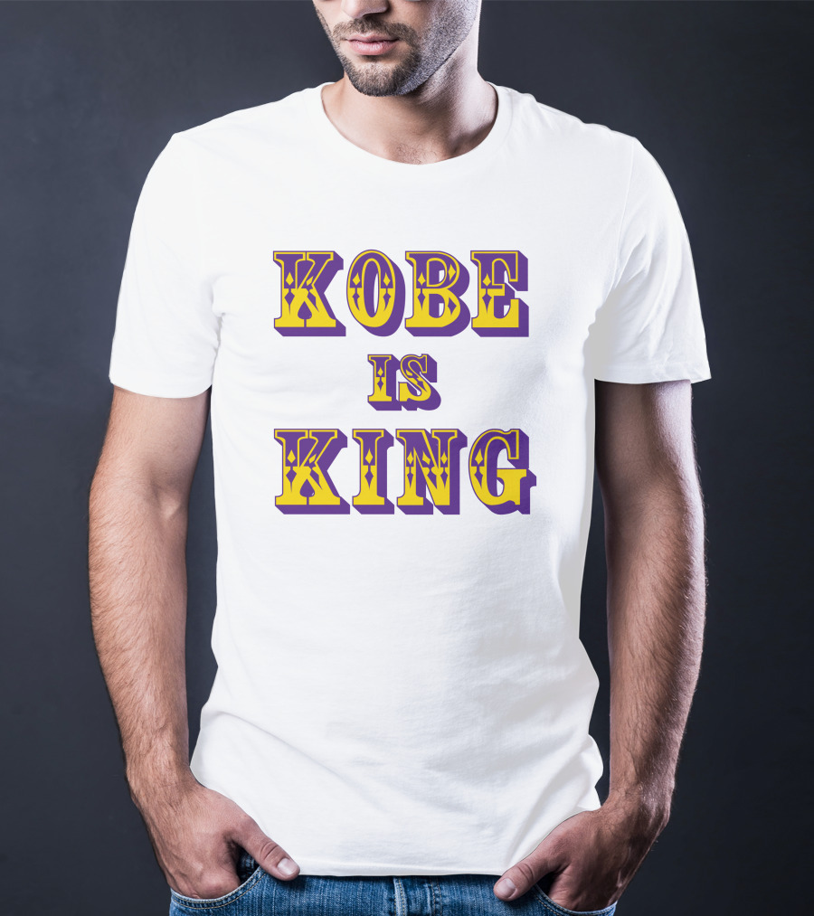 Kobe Is King Lakers Colors T-Shirt