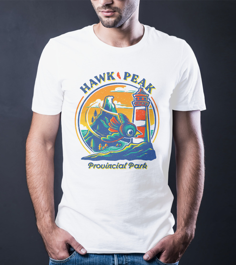 Hawk Peak Provincial Park Fangamer Merch T-Shirt