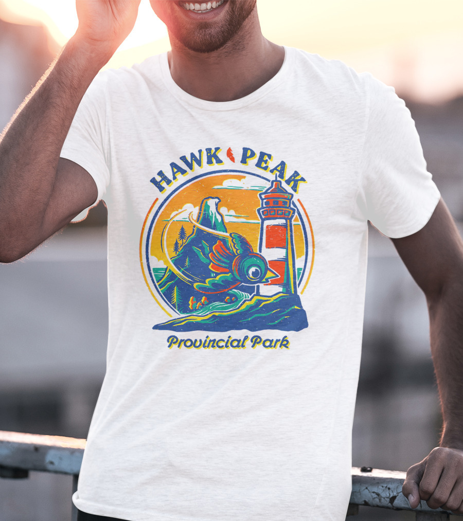 Hawk Peak Provincial Park Fangamer Merch T-Shirt