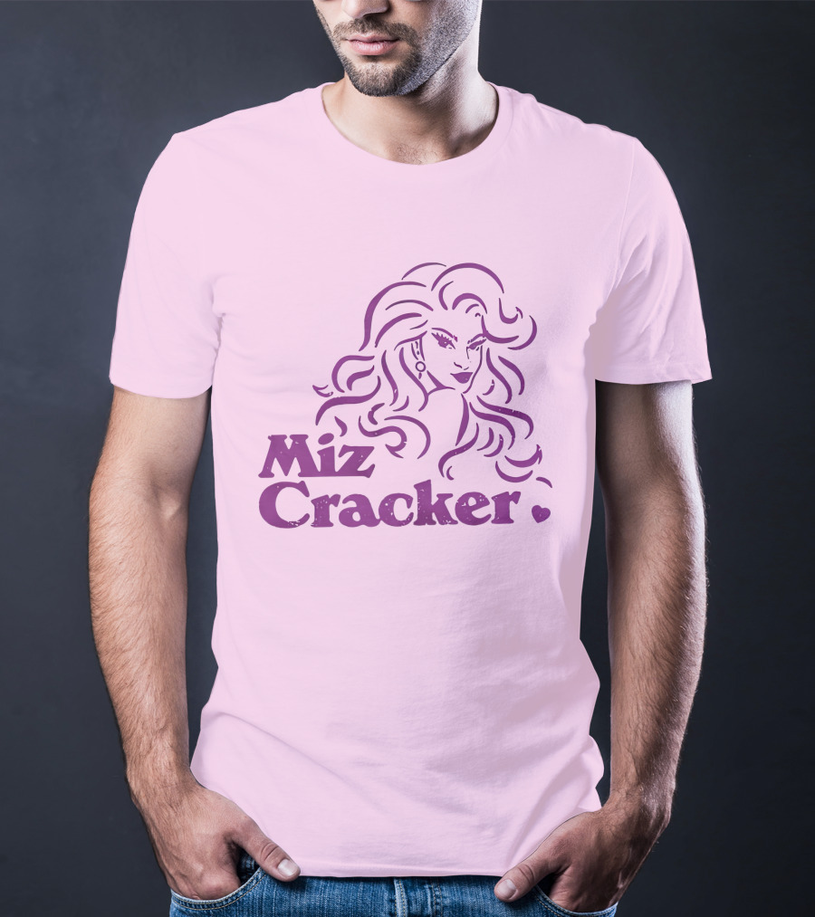 Miz Cracker Drag Queen Graphic Typography T-Shirt