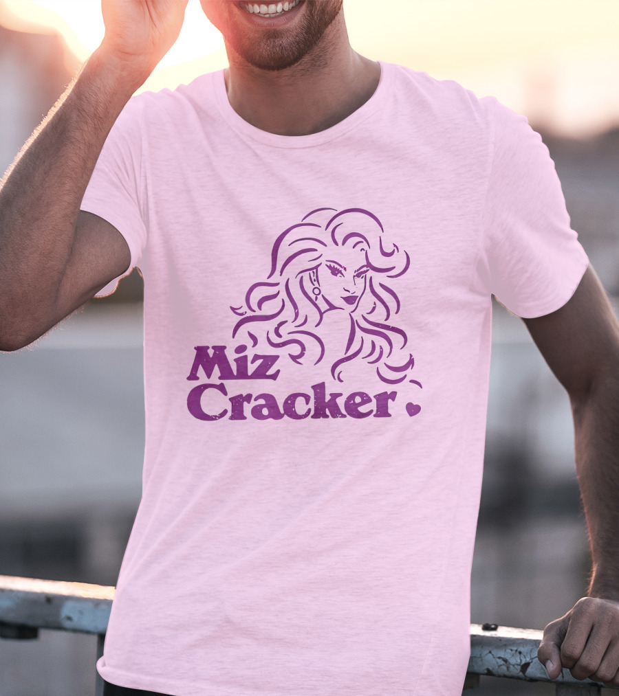 Miz Cracker Drag Queen Graphic Typography T-Shirt
