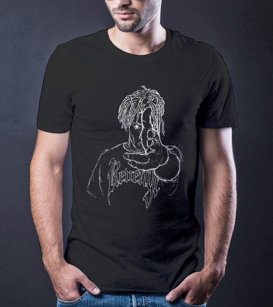 Revenge Merch Stylized Line T-Shirt