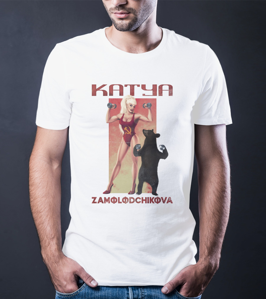 Katya Zamolodchikova Fitness Soviet Bear T-Shirt
