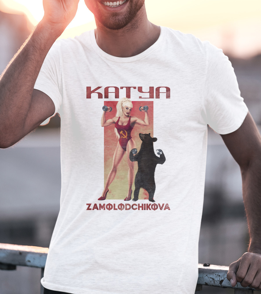 Katya Zamolodchikova Fitness Soviet Bear T-Shirt