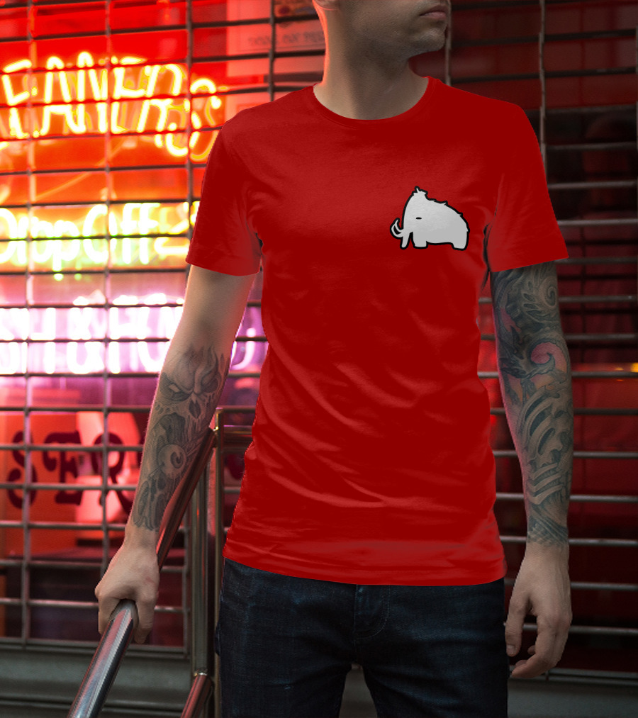 Wooli Official Merch Woolly Mammoth Silhouette T-Shirt
