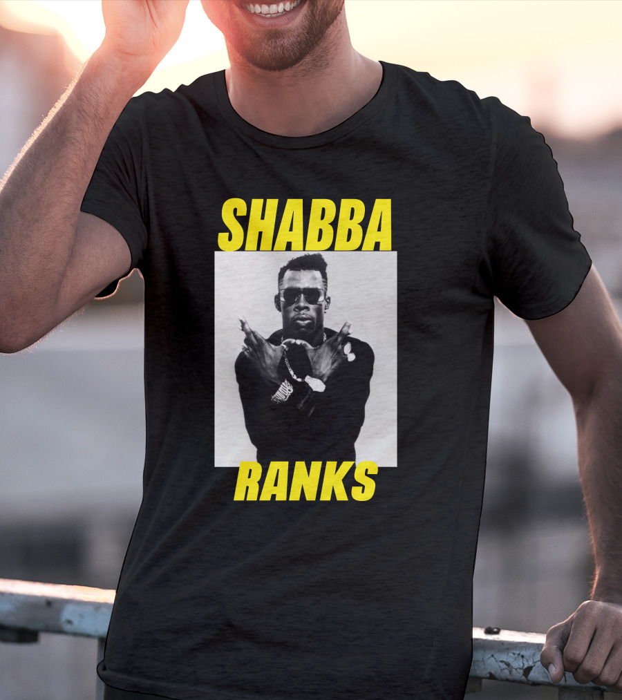 SHABBA RANKS Iconic Crossed Arms Pose T-Shirt