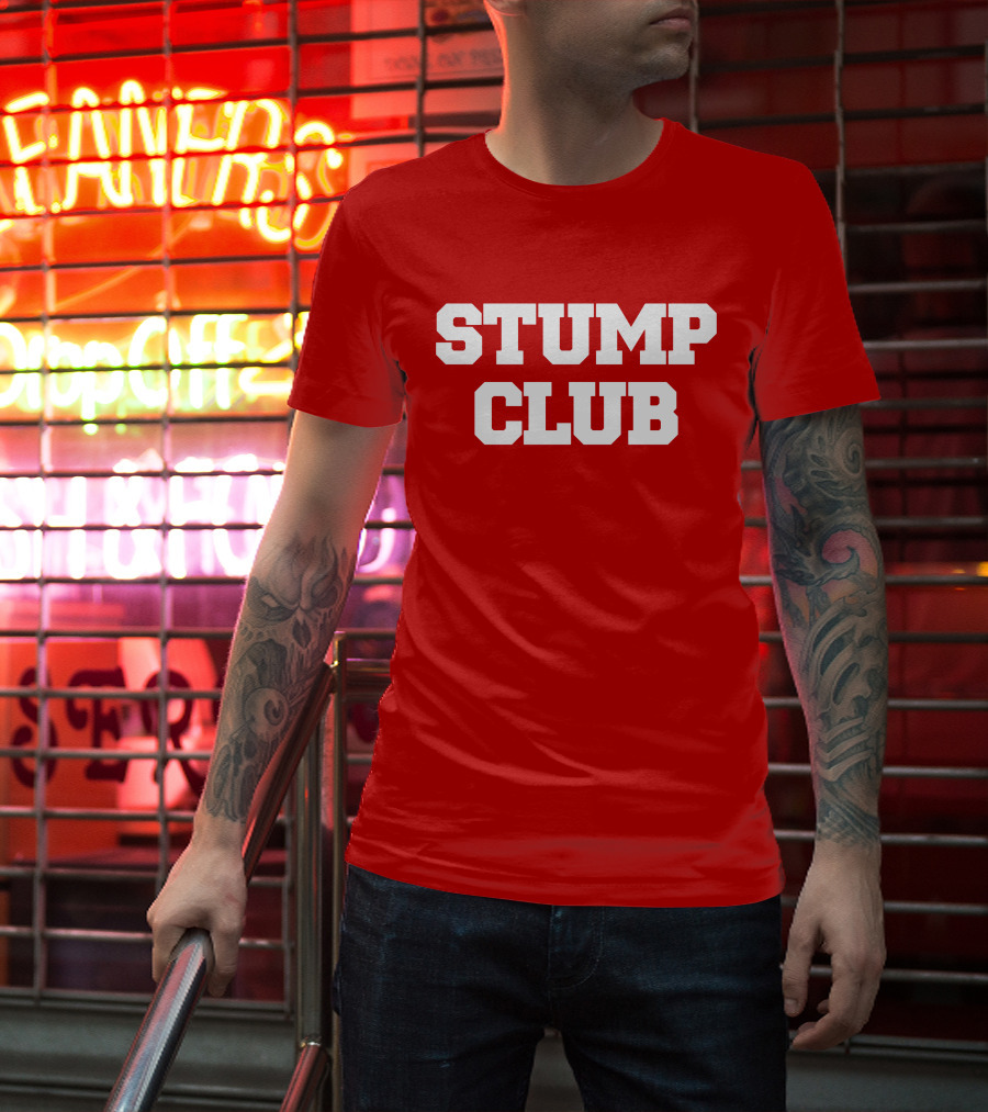 STUMP CLUB Red T-Shirt
