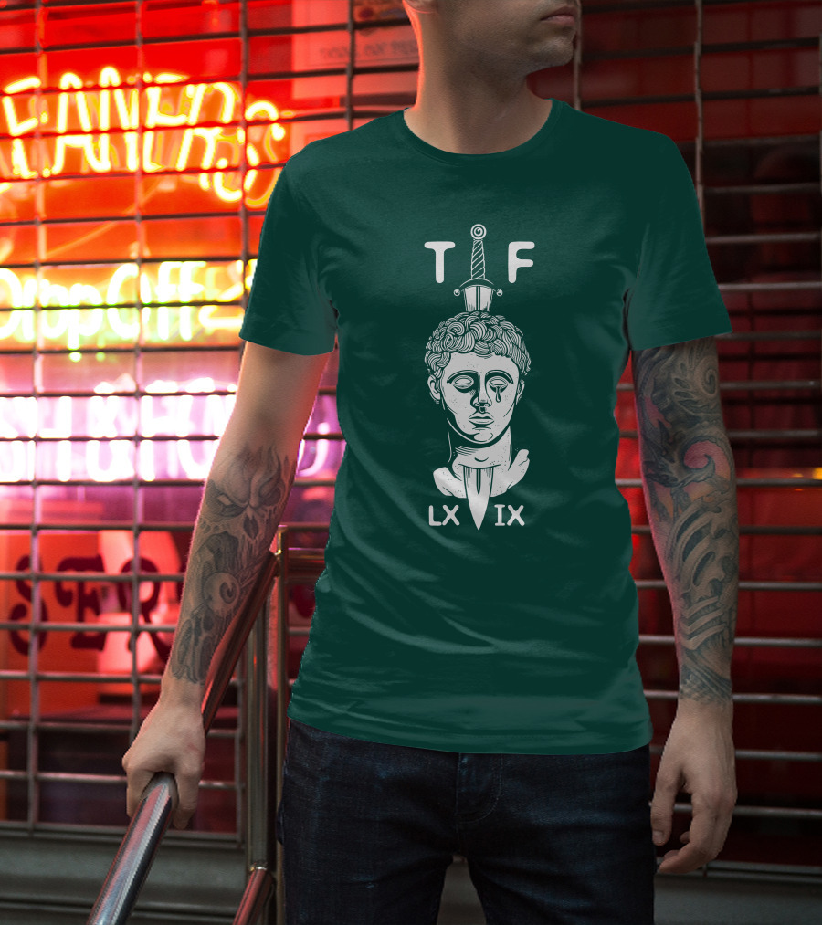 Task Force 69 Roman Statue Sword LX IX T-Shirt