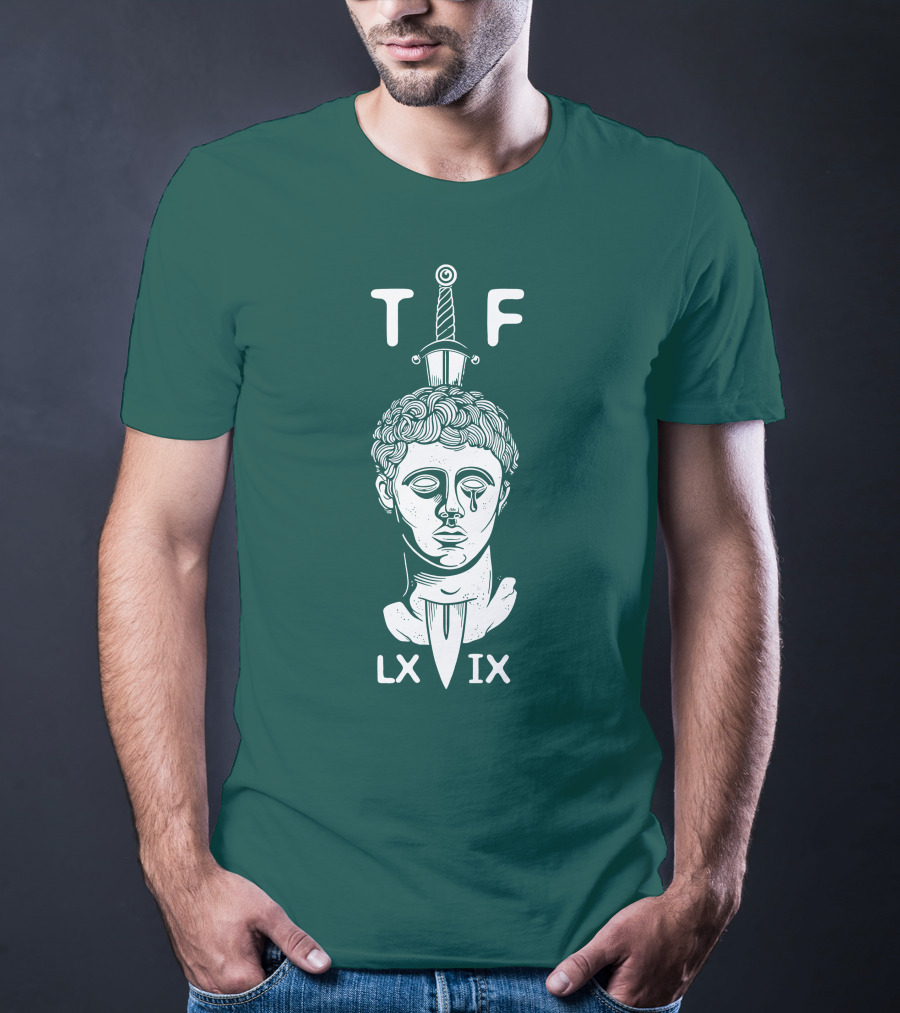 Task Force 69 Roman Statue Sword LX IX T-Shirt
