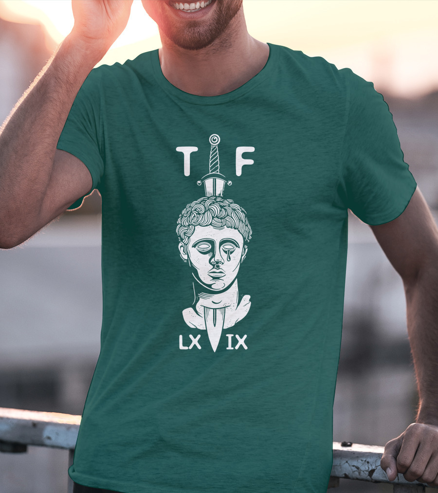 Task Force 69 Roman Statue Sword LX IX T-Shirt